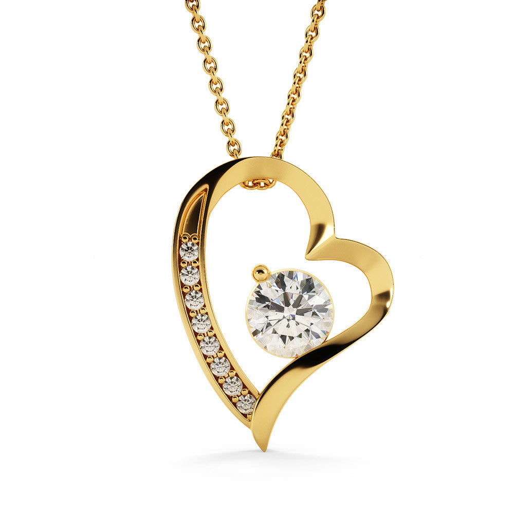 42nd Anniversary Necklace for Wife from Husband 42 Years Anniversary Jewelry for Her Women Forever Love Pendant