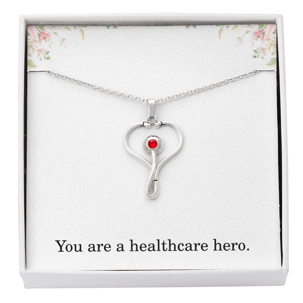 You Are A Healthcare Hero Nurse Necklace Nurse Christmas Gift Nurse Appreciation Gift Nursing Gift