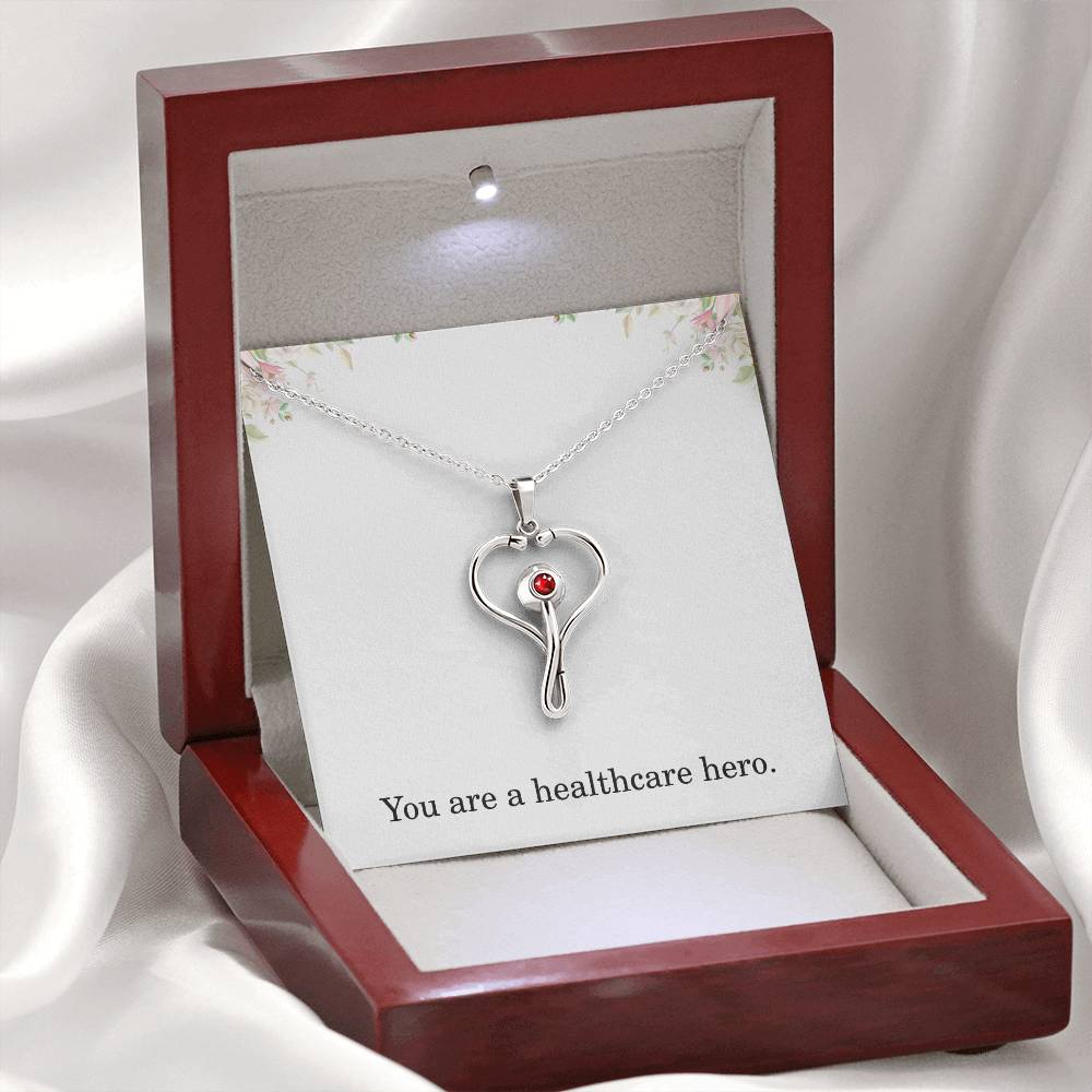 You Are A Healthcare Hero Nurse Necklace Nurse Christmas Gift Nurse Appreciation Gift Nursing Gift