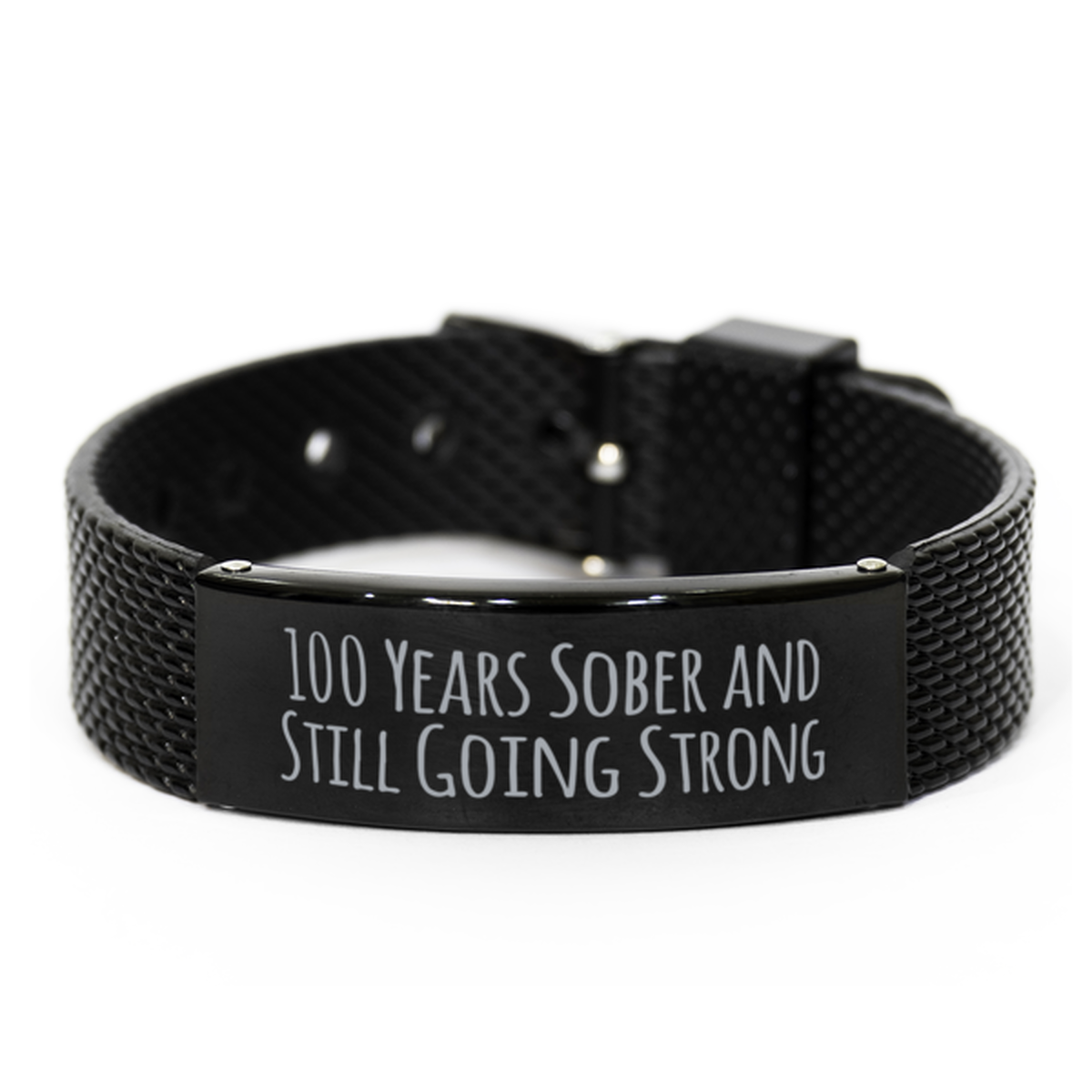 100 Years Sober Gift for Women Men 100 Years Sober and Still Going Strong Bracelet