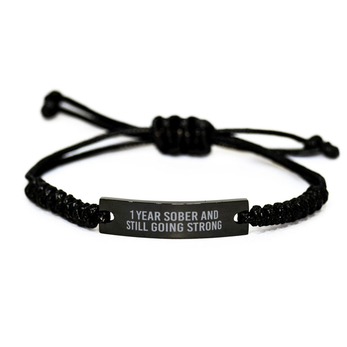 1 Year Sobriety Gift for Him Her 1 Year Sober and Still Going Strong Bracelet