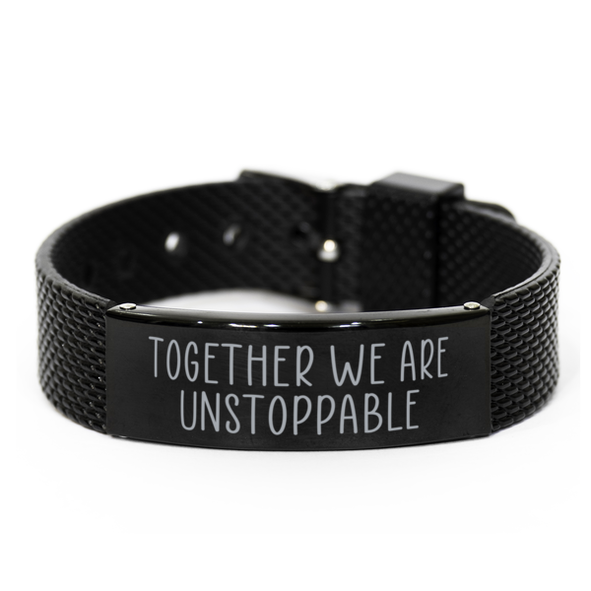 Together We Are Unstoppable Bracelet for Husband on Anniversary From Wife Christmas Birthday Jewelry for Boyfriend Him