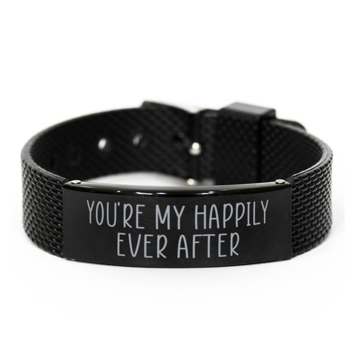 Youre My Happily Ever After Bracelet for Husband on Anniversary From Wife Christmas Birthday Jewelry for Boyfriend Him