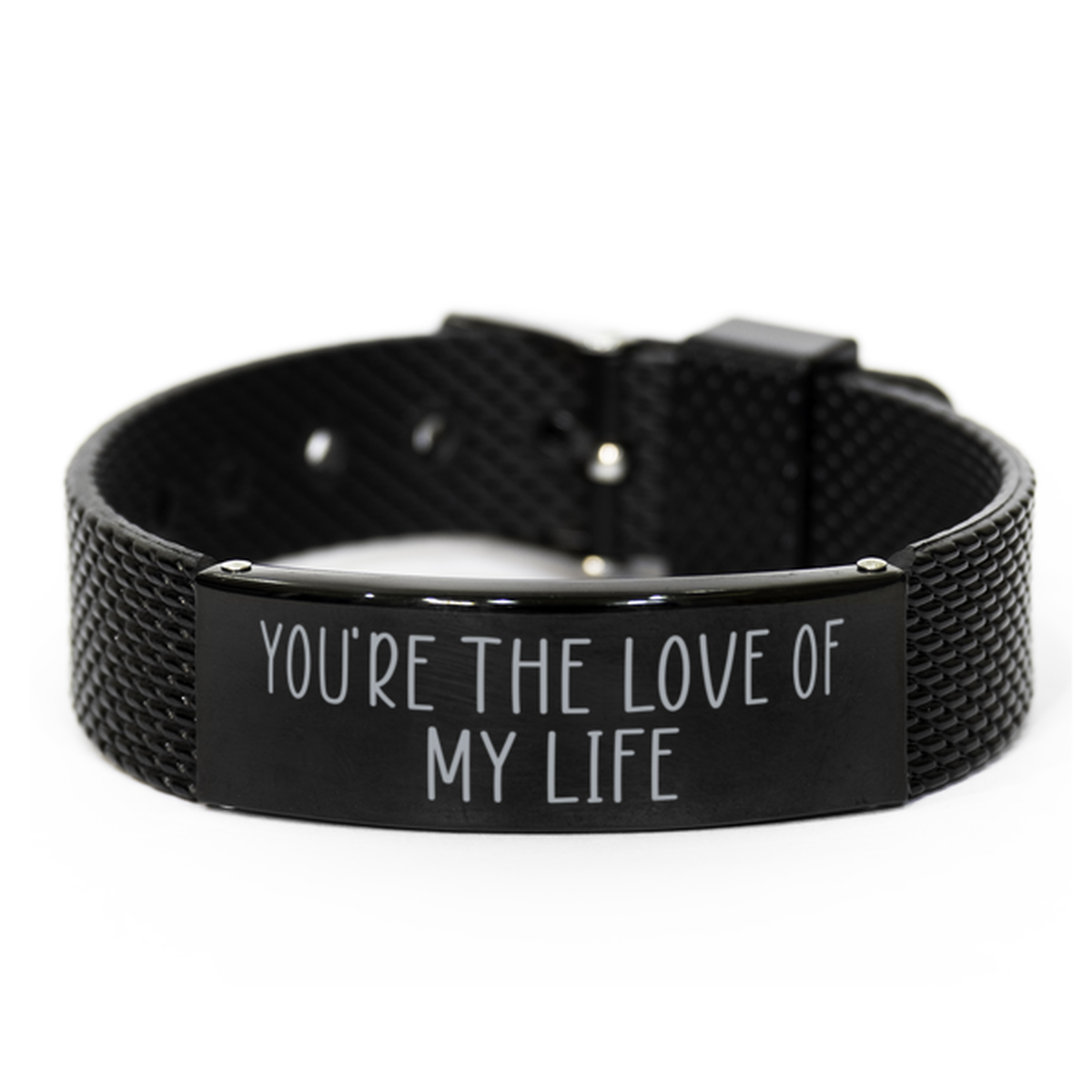 Youre the Love of My Life Bracelet for Husband on Anniversary From Wife Christmas Birthday Jewelry for Boyfriend Him