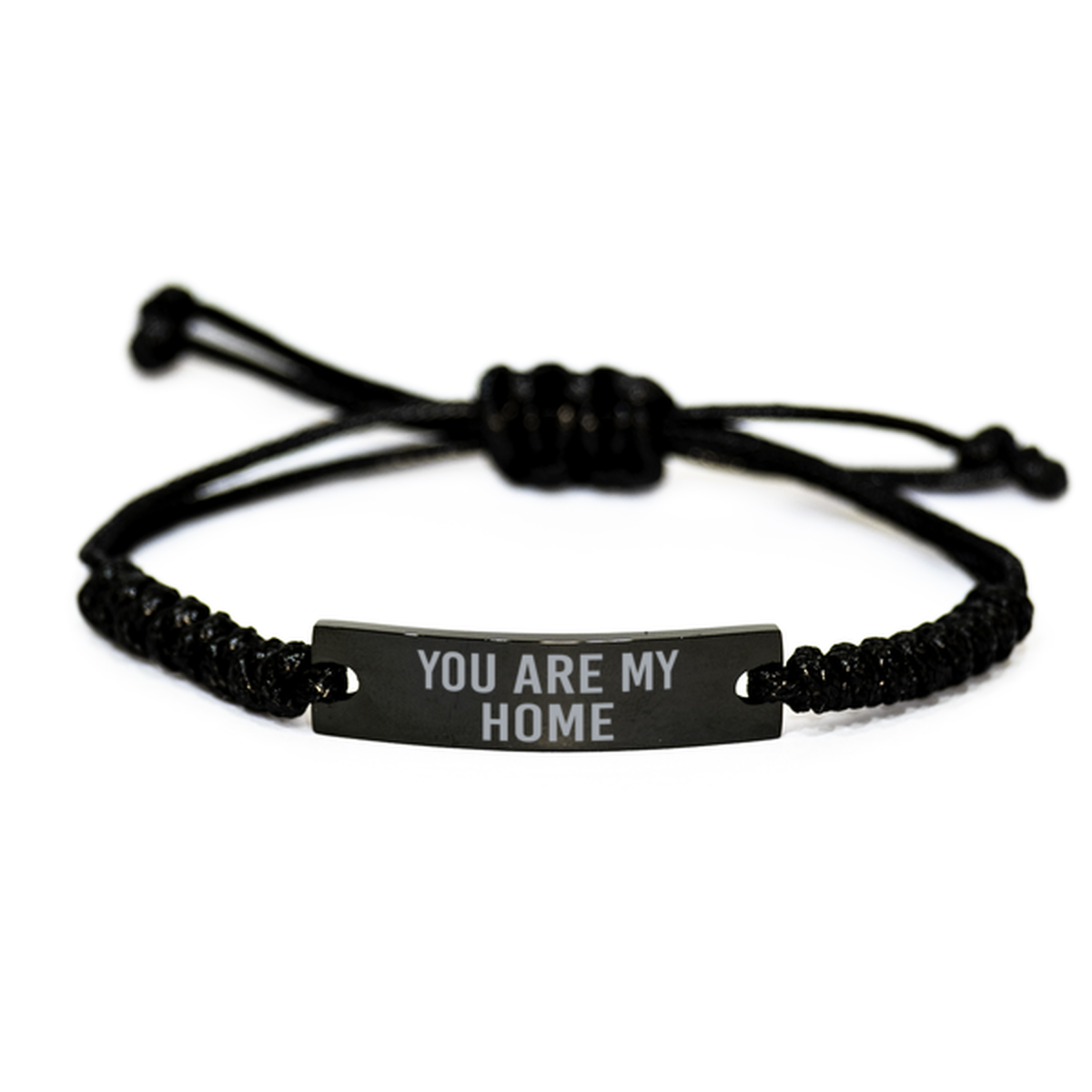 You Are My Home Bracelet with Saying for Husband Wife Soulmate Boyfriend Girlfriend Anniversary