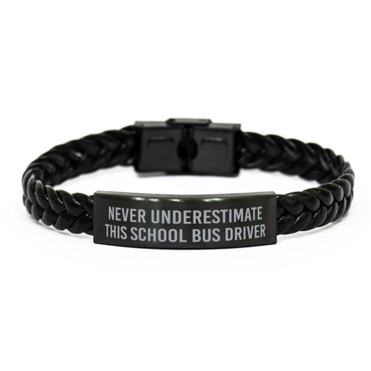 School Bus Driver Bracelet, Never Underestimate This School Bus Driver Gift Christmas