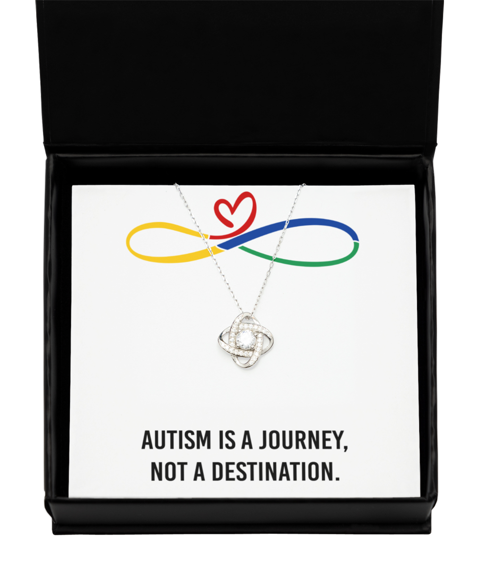 Autism Is A Journey Not A Destination Autism Mom Necklace Autism Dad Gift