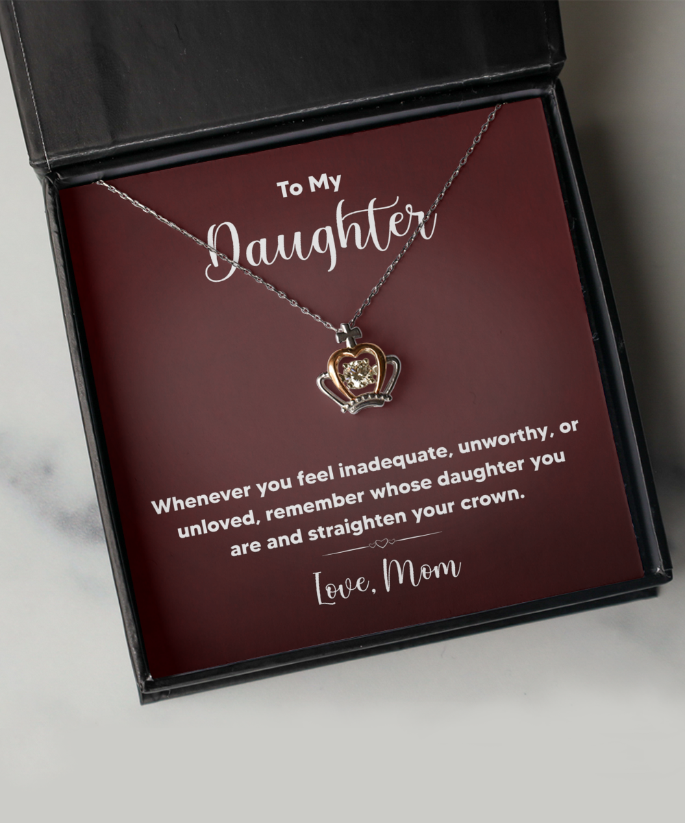 To My Daughter Necklace, Jewelry From Mom, Daughter Birthday, Daughter Graduation, Daughter, Daughter Christmas