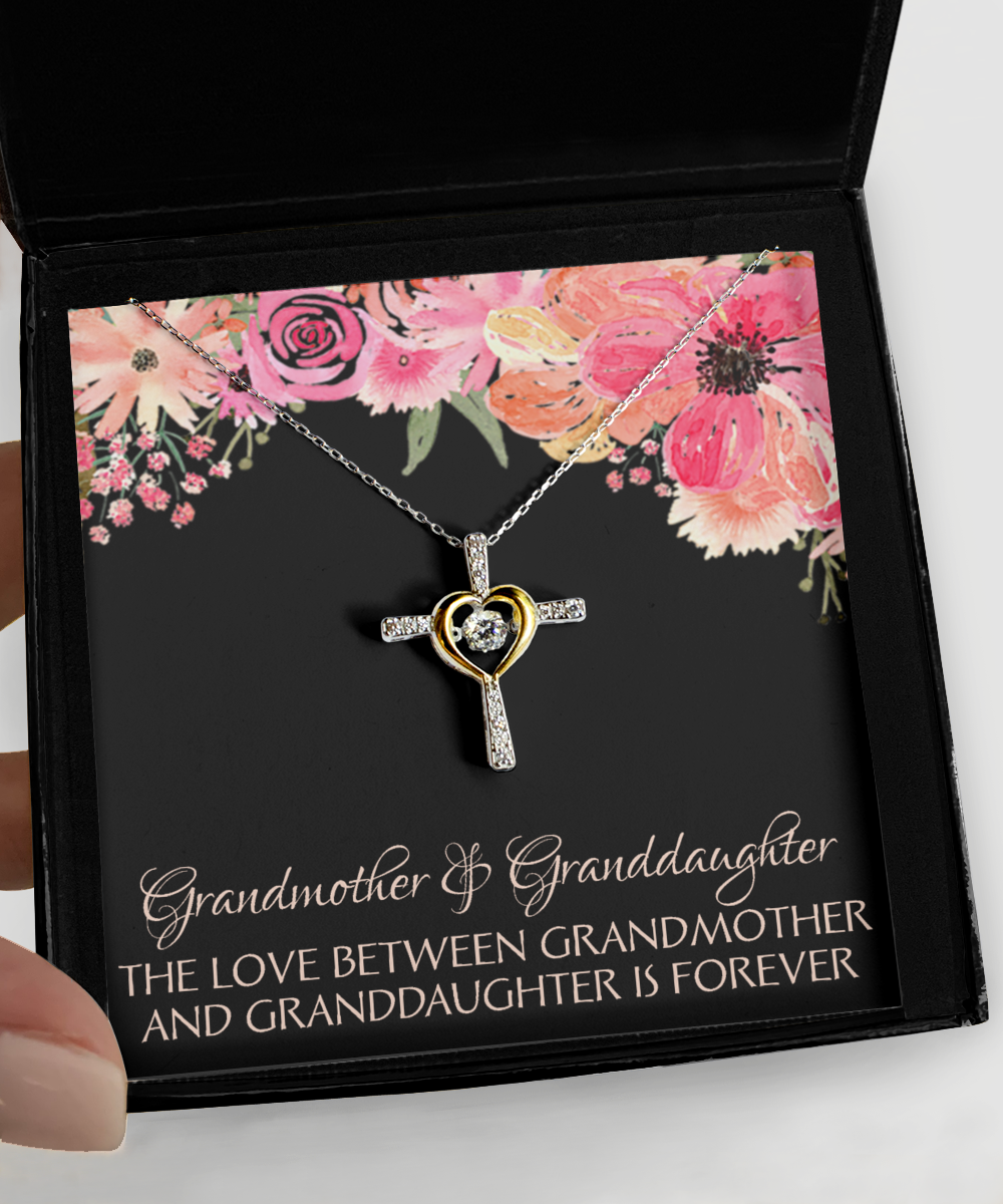 Grandmother Granddaughter Necklace, Grandma Christmas, Granddaughter Birthday, Granddaughter Graduation